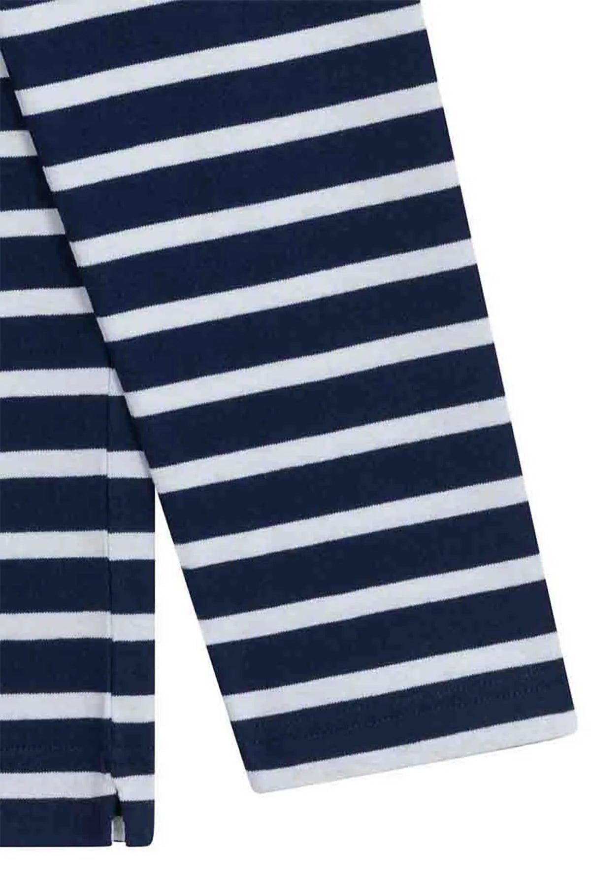 Marinière Marine Blanc