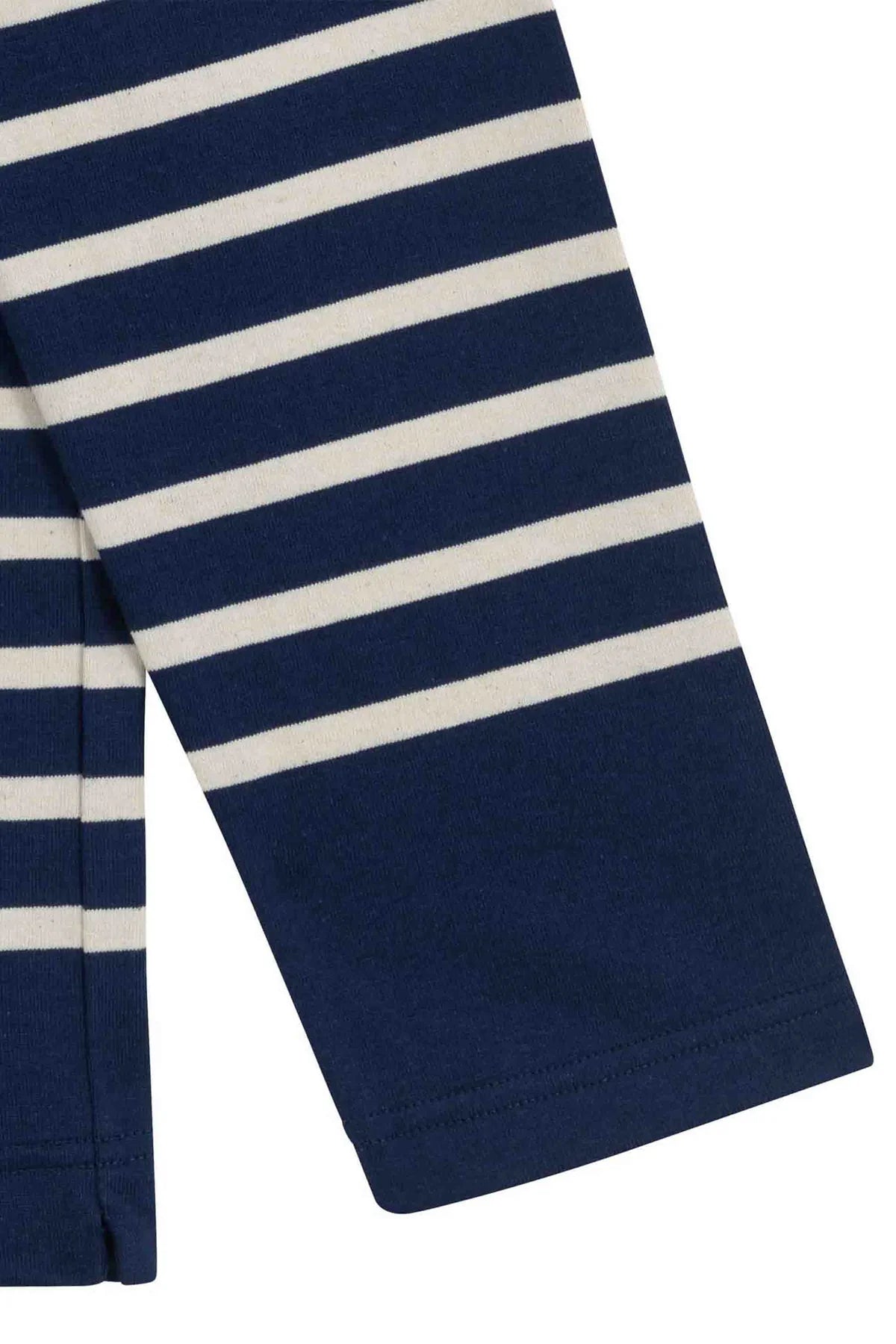 Marinière Bleu marine à rayure rouge