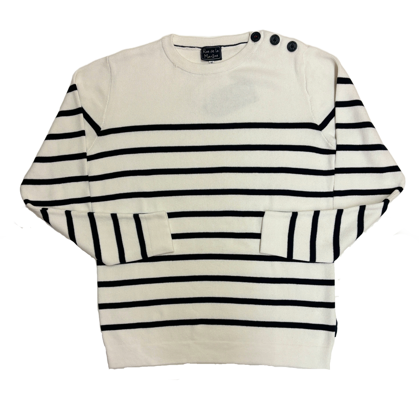 Pull Marin  coton Homme - Modèle Navigateur