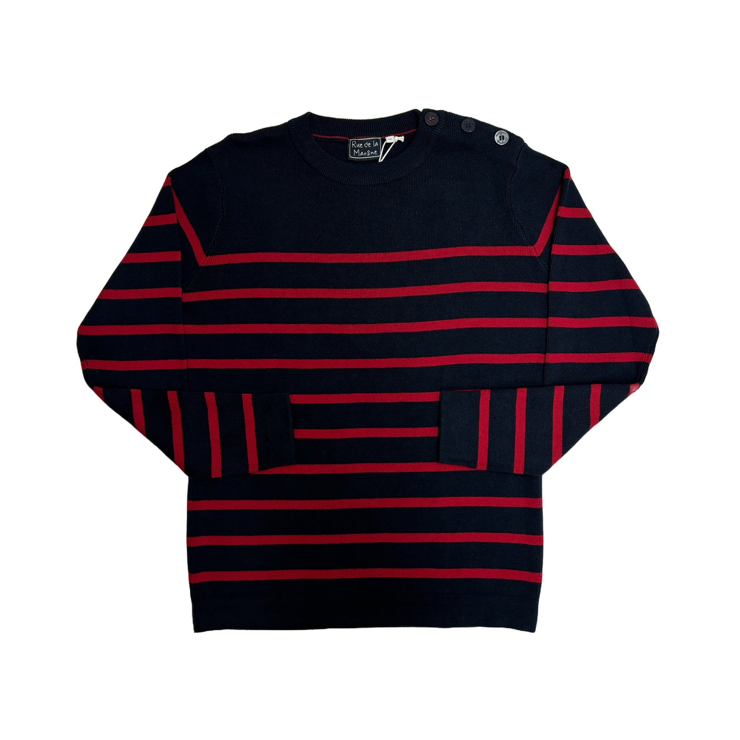 Pull marin coton homme - Modèle Navigateur