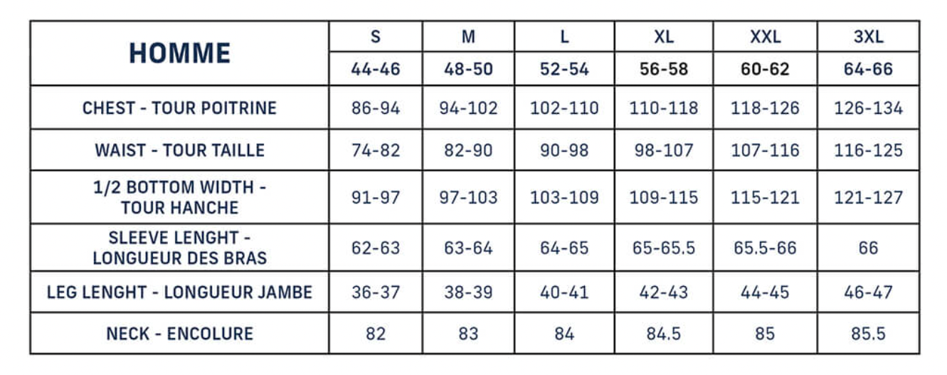 Coupe-vent mixte - Modèle Milles