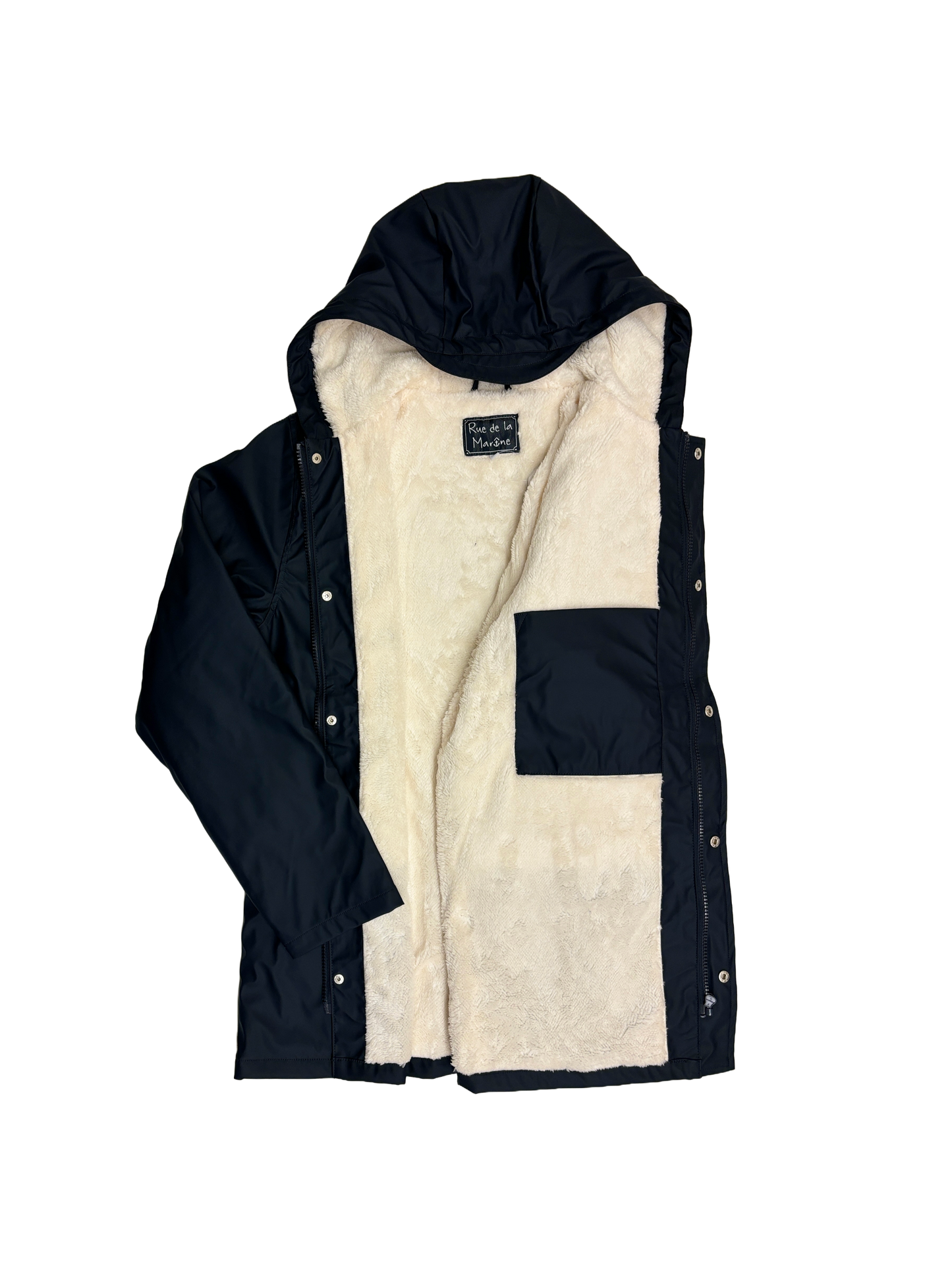 Ciré doublé sherpa - Modèle imperméable Roscoff
