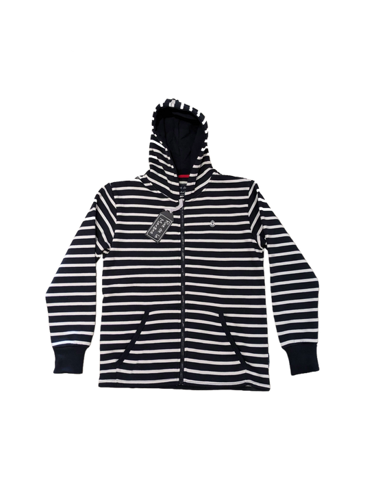 Gilet  rayé (marin) zippé molletonné - Modèle Safran