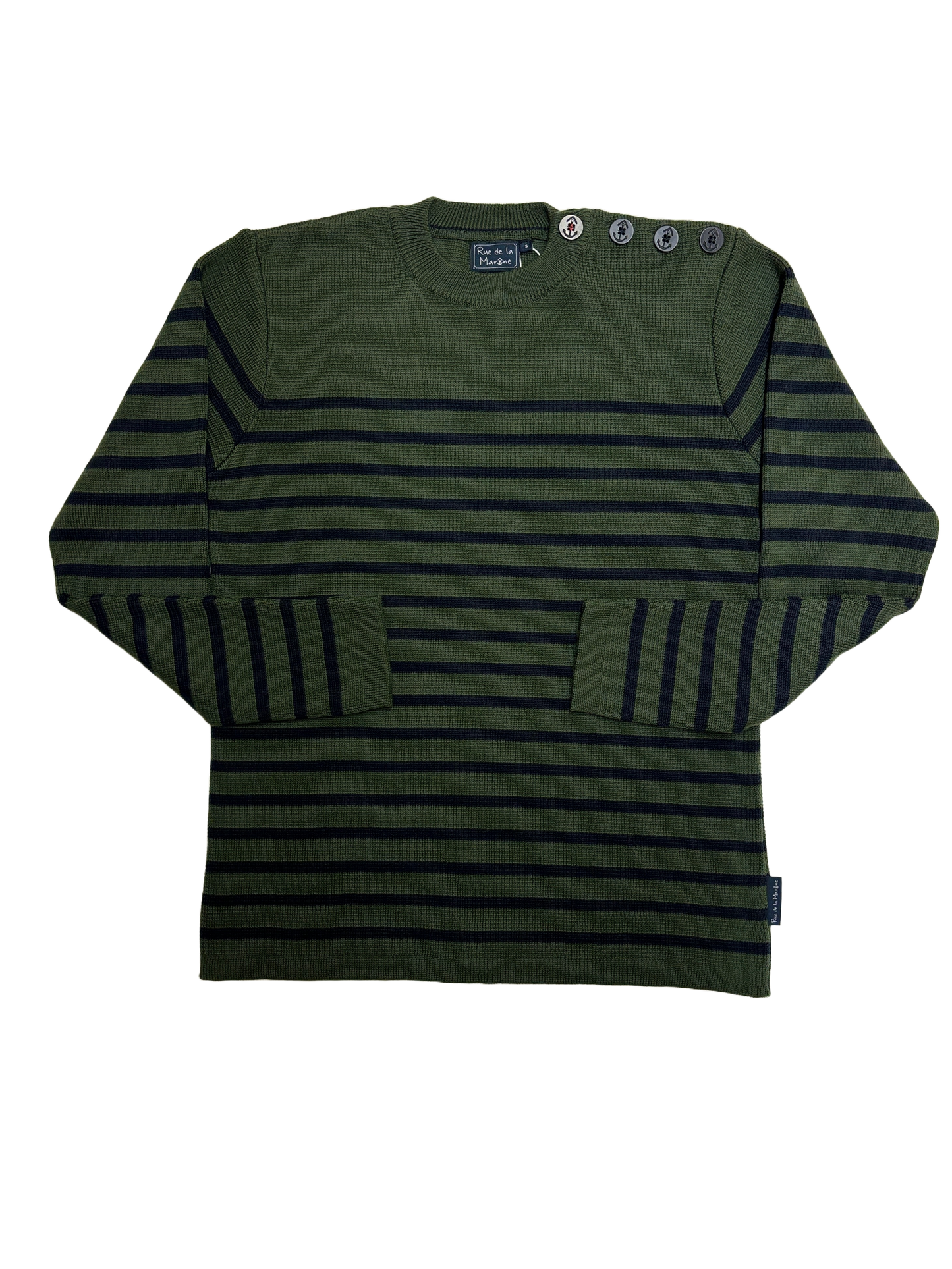 Pull Marin laine de mérinos Homme - Modèle Skipper