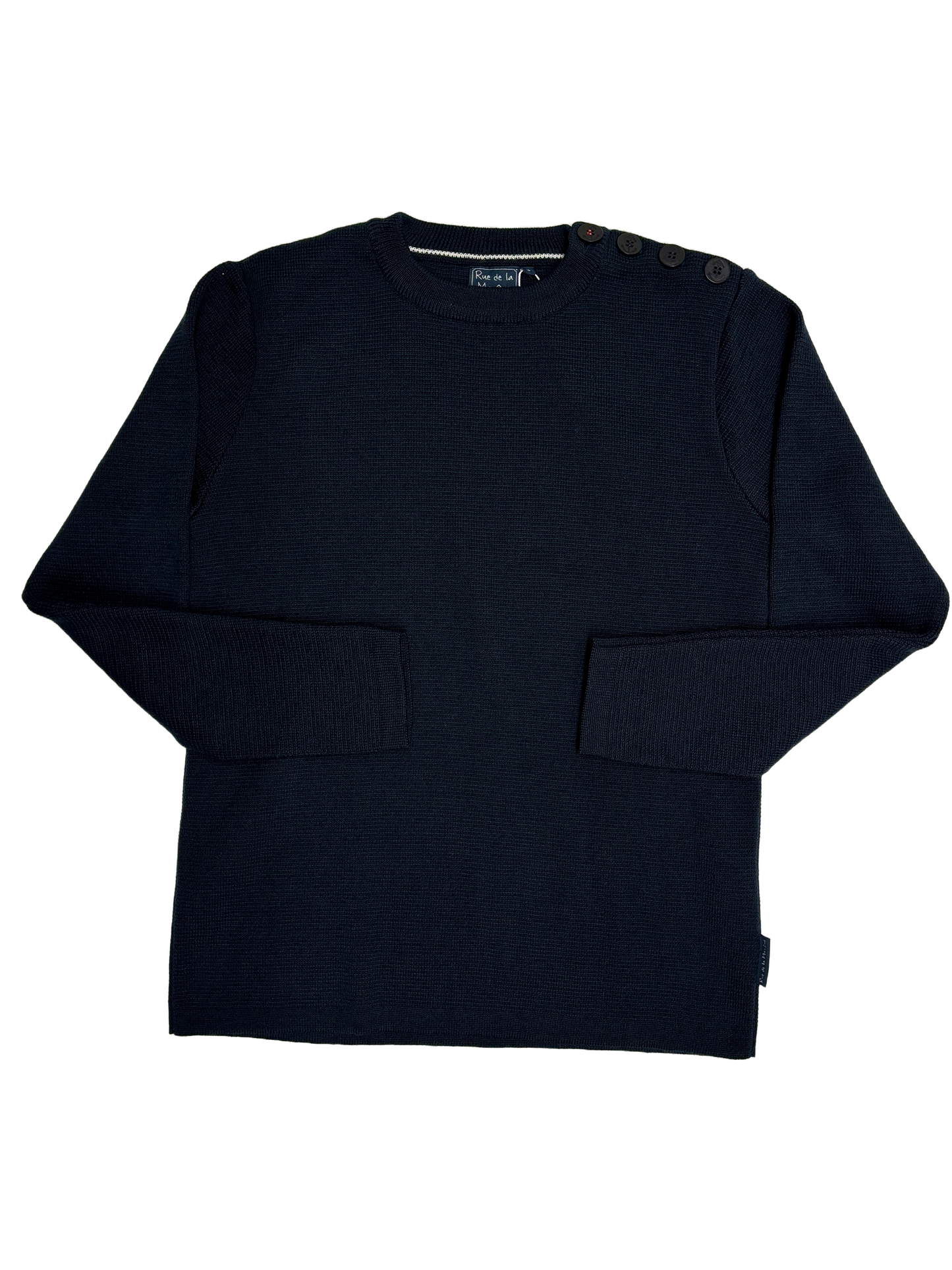Pull Marin laine de mérinos Homme - Modèle Skipper