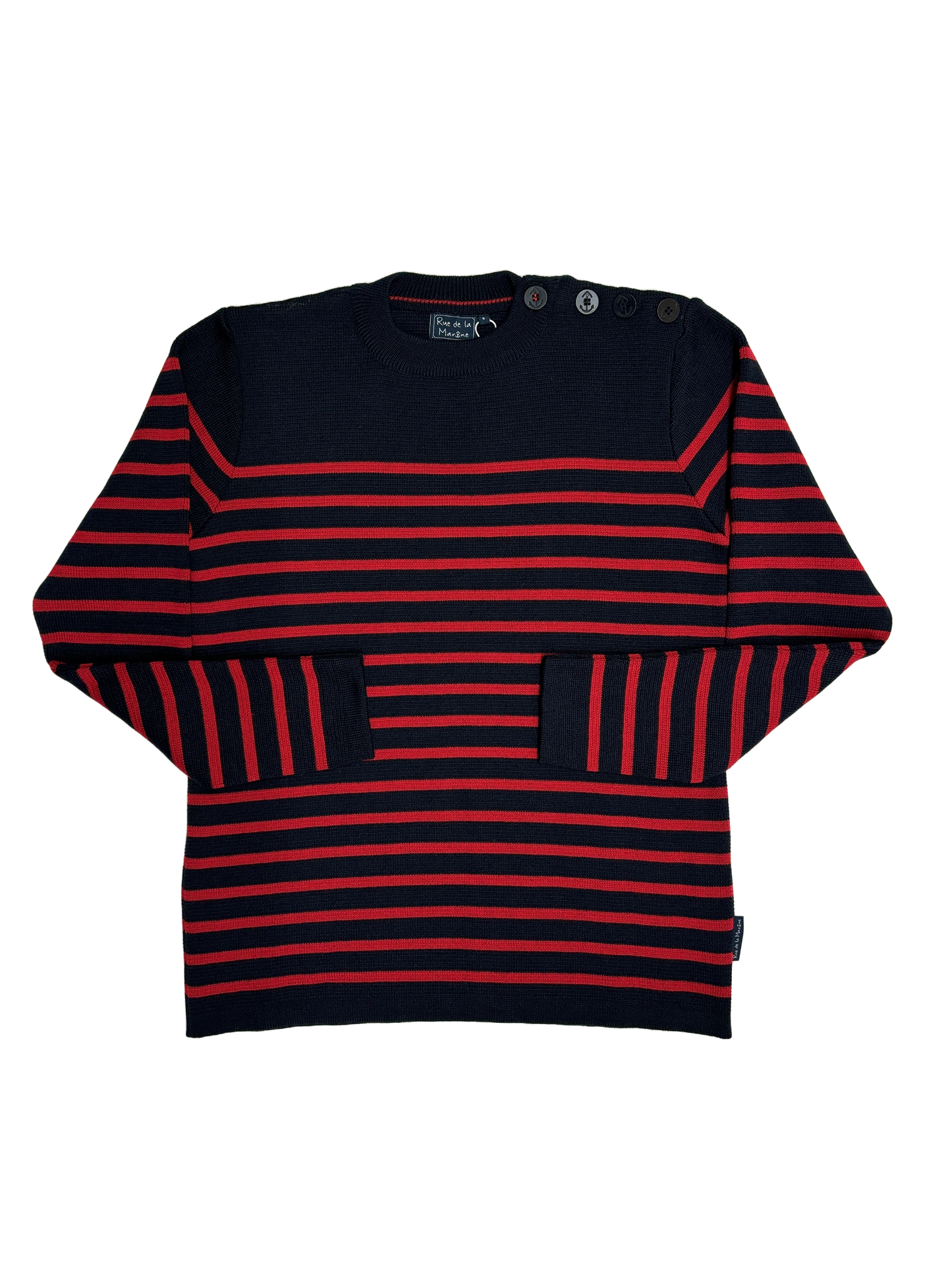 Pull Marin laine de mérinos Homme - Modèle Skipper