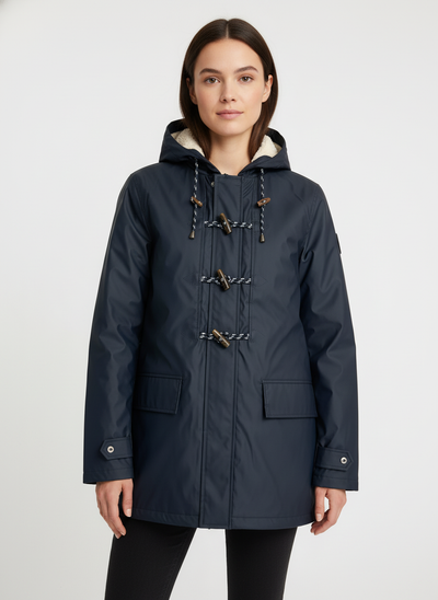 Ciré imperméable doublé sherpa mixte – modèle Roscoff – Rue de la Marine