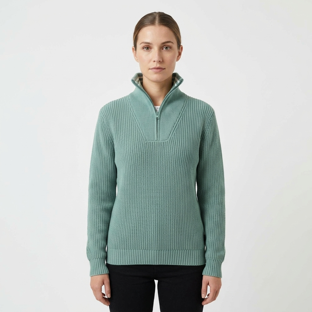 Pull camionneur femme – modèle Loctudy – Rue de la Marine