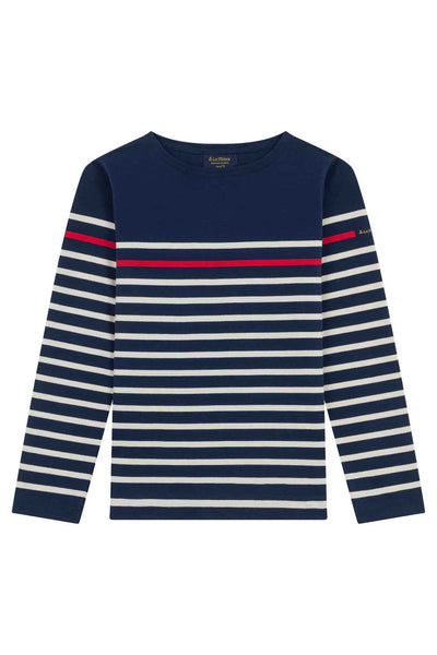 Marinière femme rayure rouge – modèle Authentique – Le Minor