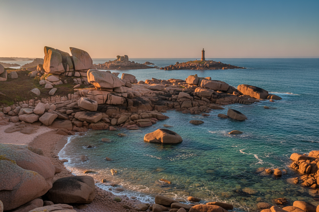 La Côte de Granit Rose à Ploumanac'h en Bretagne
