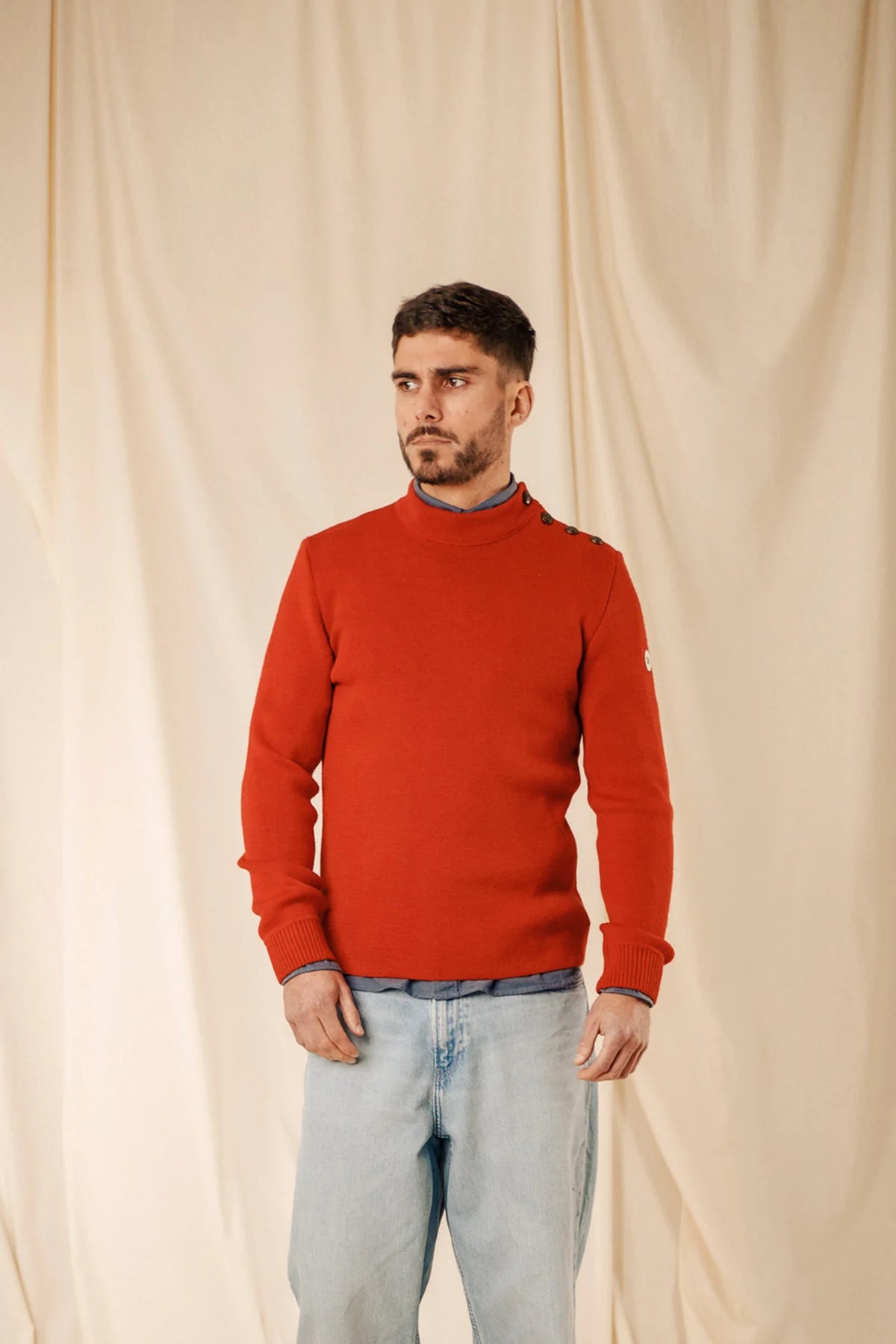 Pull marin laine vierge homme – Adrian – Royal Mer