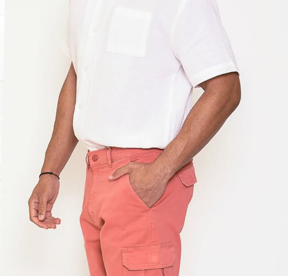 Bermuda cargo homme – modèle Baroudeur – Edouard Riley's