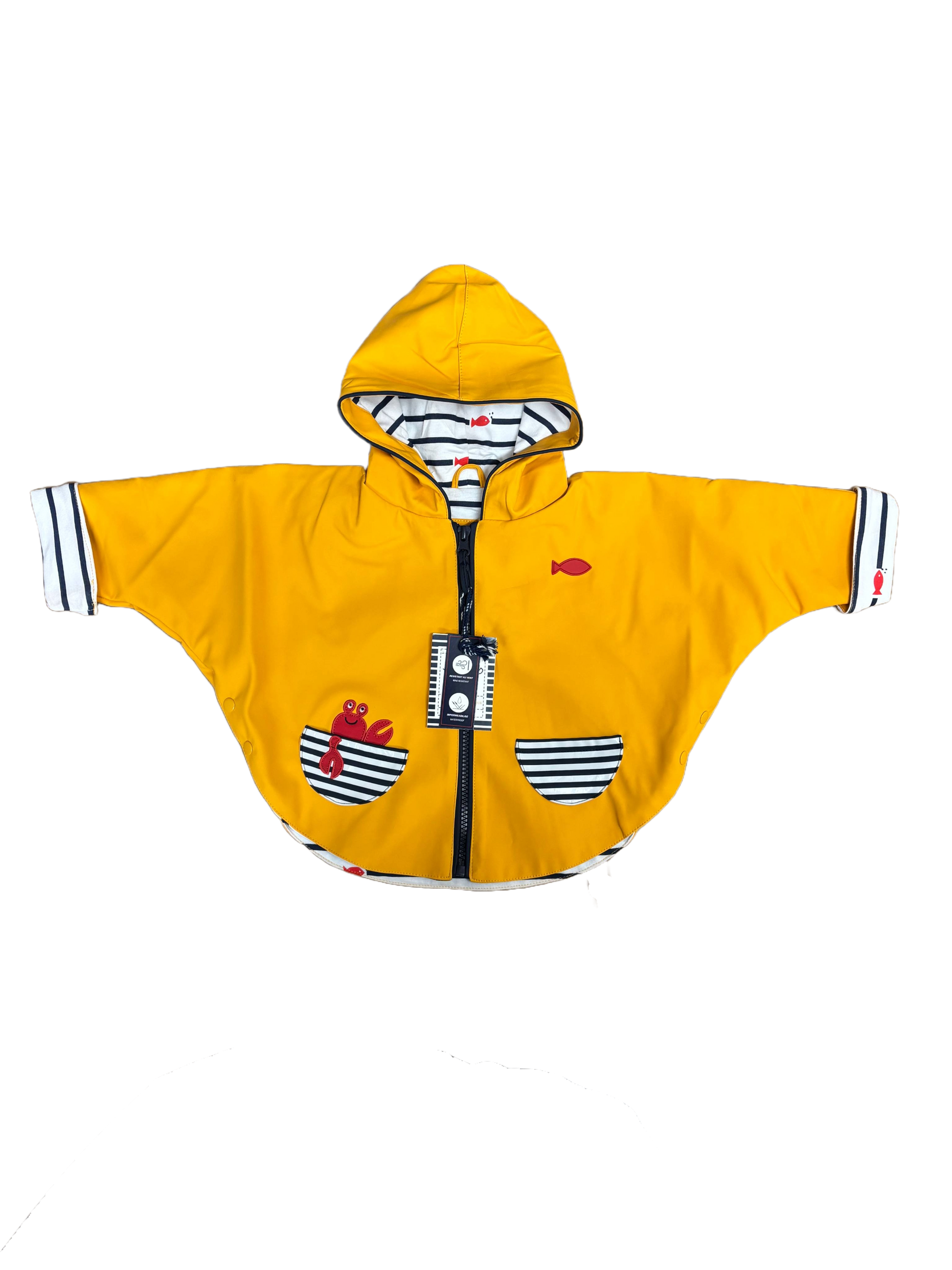 Cape imperméable Modèle Dingo by Week-end à Mer – Horizon Marin