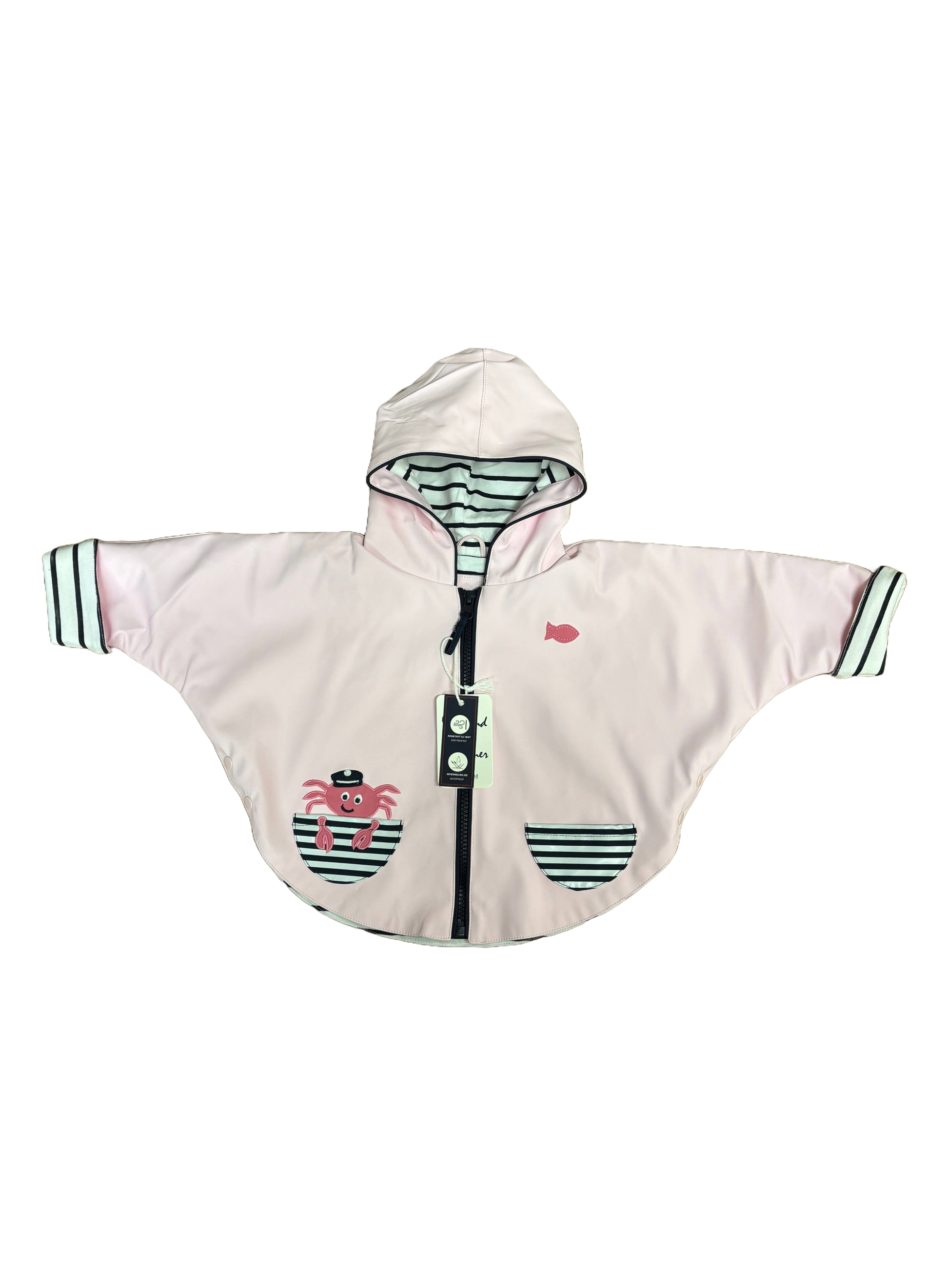 Cape imperméable Modèle Dingo by Week-end à Mer – Horizon Marin