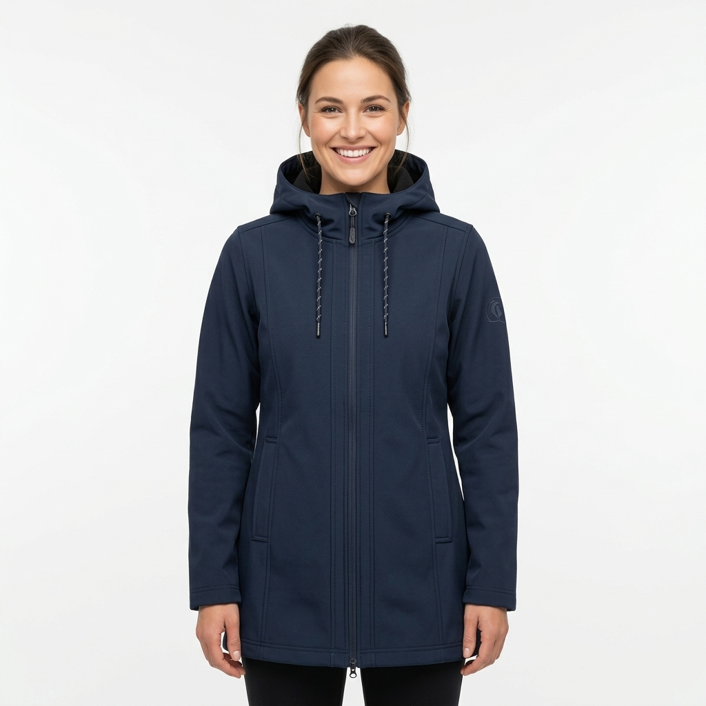 Veste softshell mi-longue – modèle Drehen – Bastingage