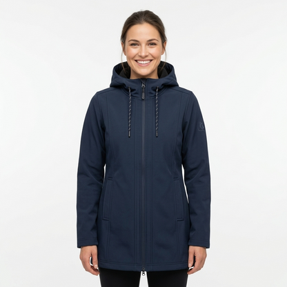 Veste softshell mi-longue – modèle Drehen – Bastingage
