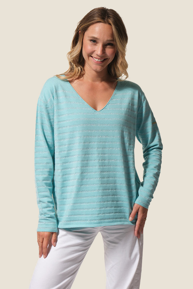 Pull marin femme – modèle Enora – Hublot