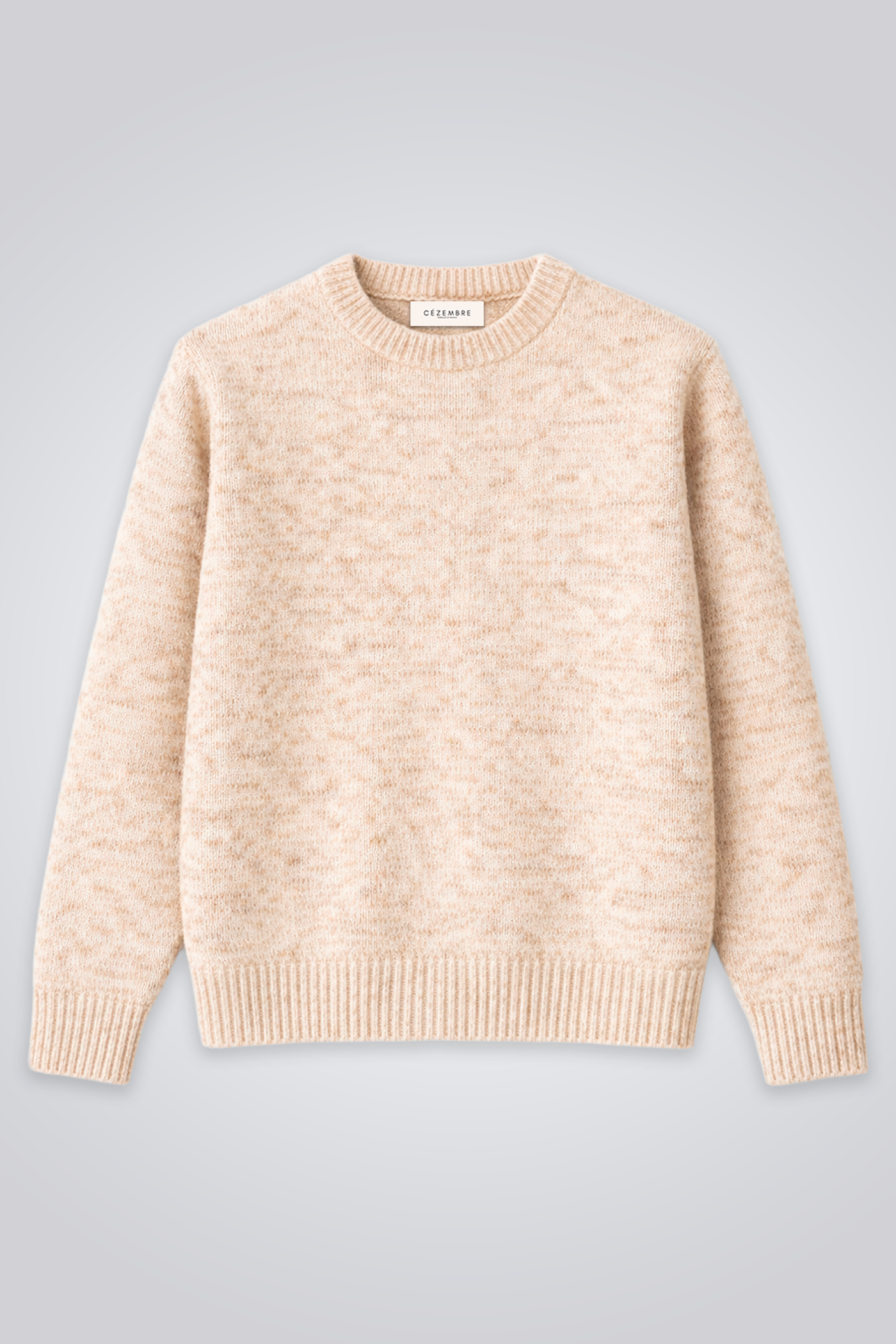 Pull marin mérinos & cachemire – modèle Gaspard – Cezembre