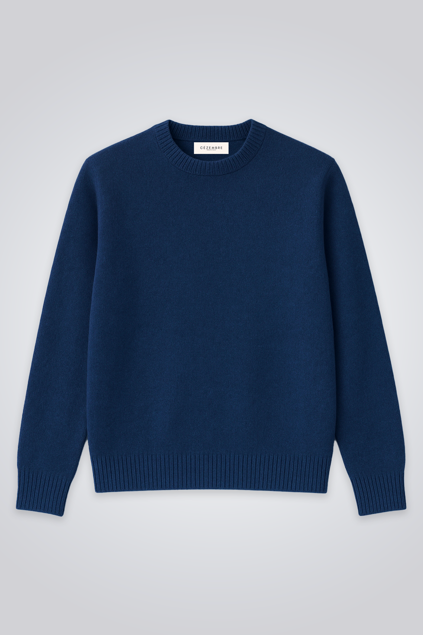 Pull marin mérinos & cachemire – modèle Gaspard – Cezembre