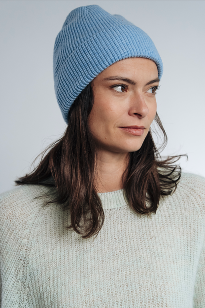 Bonnet marin mérinos & cachemire – modèle Grand-Bé – Cezembre
