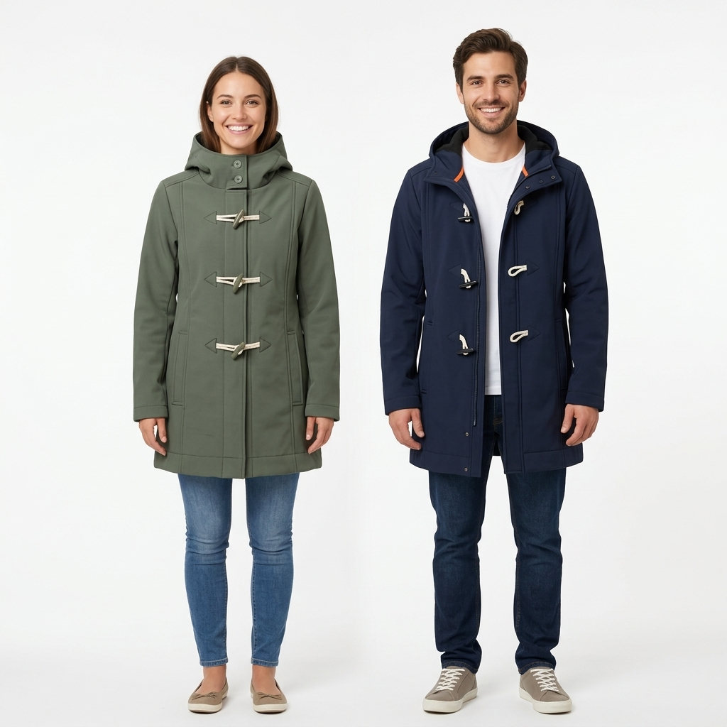 Veste softshell mi-longue – modèle Granville – Bastingage