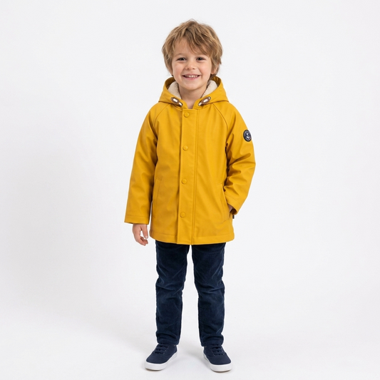 Ciré imperméable doublé sherpa enfant – modèle Hauban Sherpa – Rue de la Marine