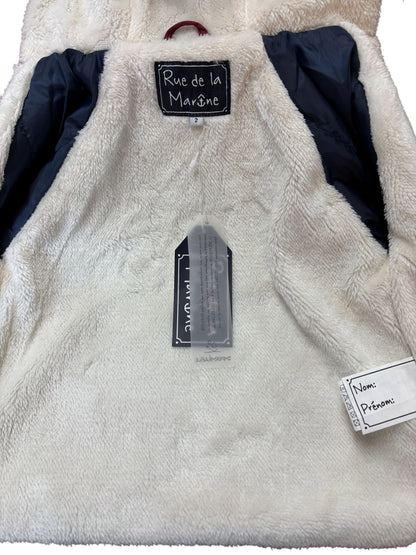 Ciré imperméable doublé sherpa enfant – modèle Hauban Sherpa – Rue de la Marine