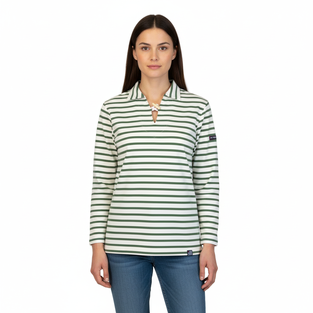 Marinière adulte mixte - Col vareuse