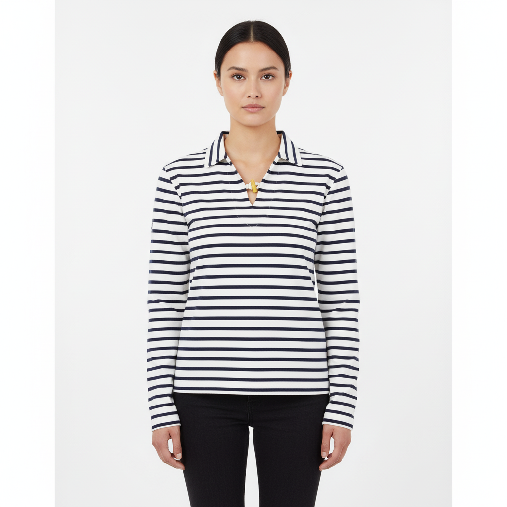 Marinière adulte mixte - Col vareuse