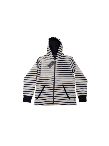 Gilet  rayé (marin) zippé molletonné - Modèle Safran