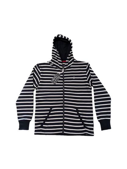 Gilet  rayé (marin) zippé molletonné - Modèle Safran