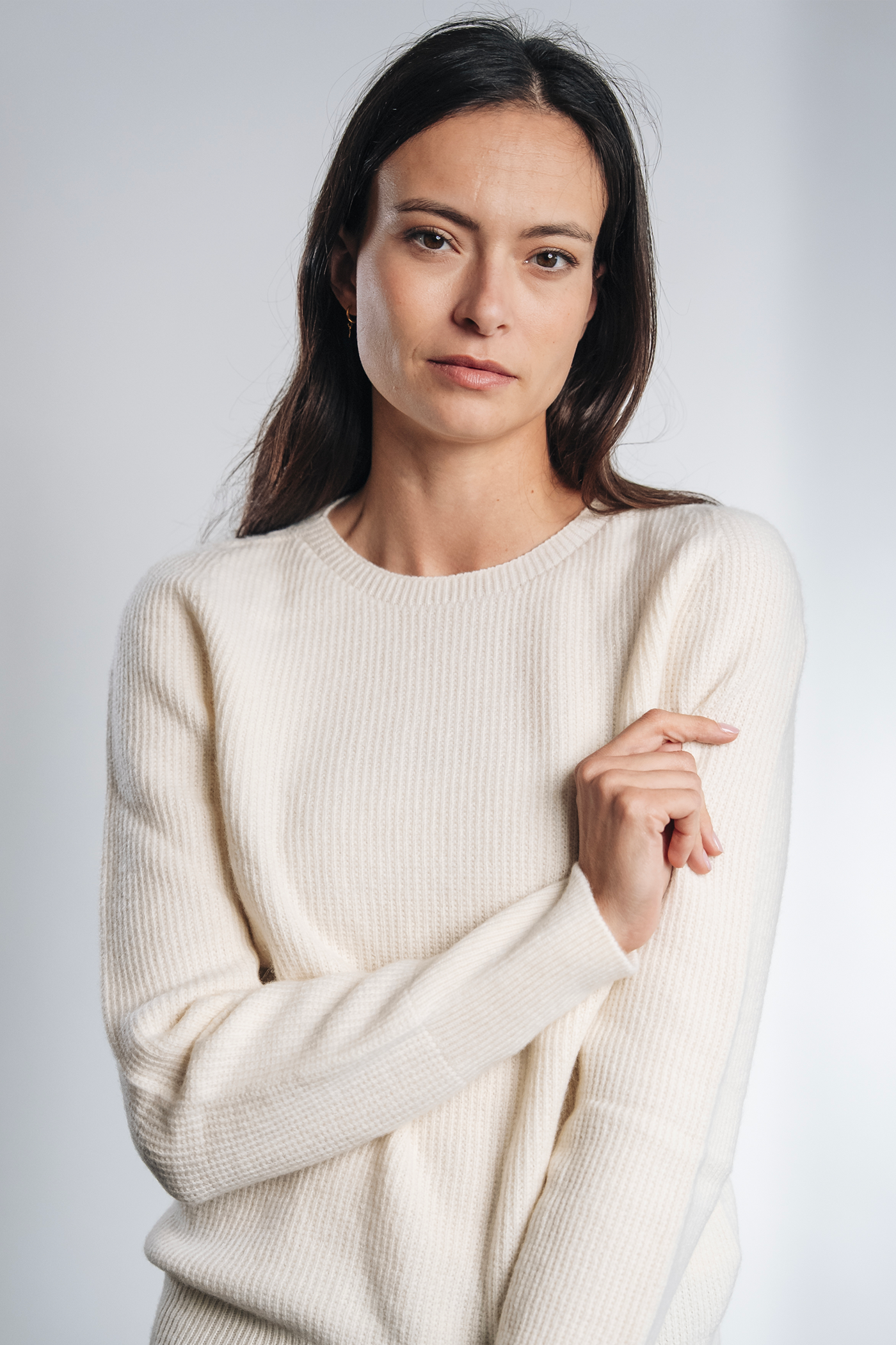 Pull marin mérinos & cachemire – modèle Sablon – Cezembre