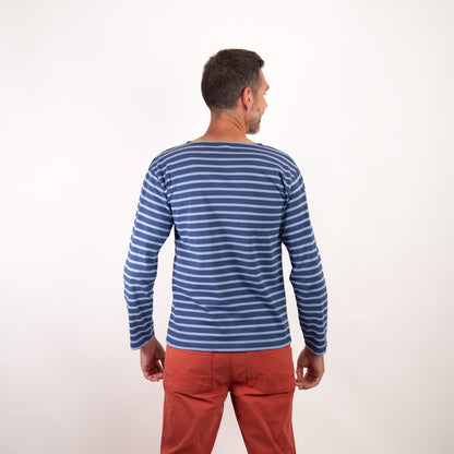 Marinière Bosco All'Océan Outremer/Indigo portée