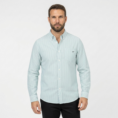 Chemise à rayures homme – modèle Cloume – Elle est où la Mer