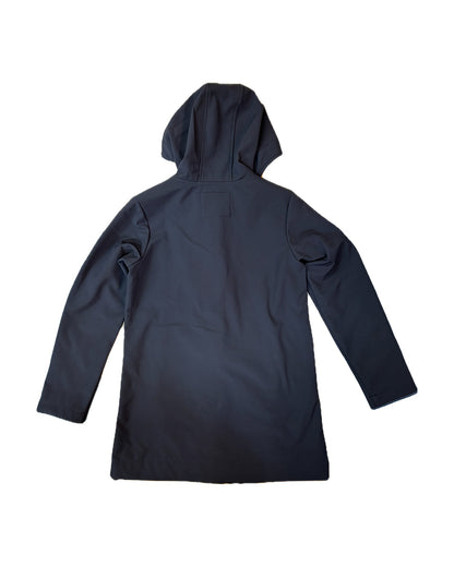 Veste softshell mi-longue Granville marine – vue de dos