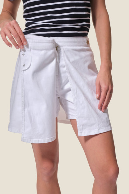 Jupe-short portefeuille femme – modèle Nymeria – Hublot