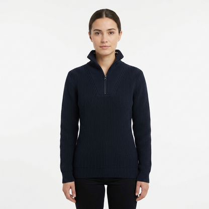Pull camionneur femme – modèle Loctudy – Rue de la Marine
