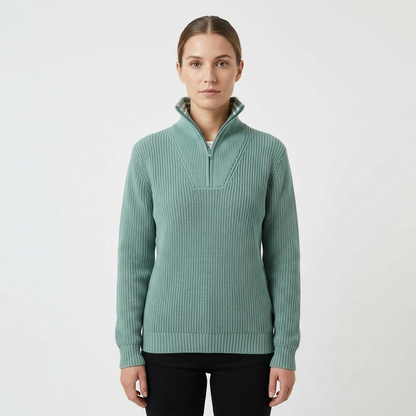 Pull camionneur femme – modèle Loctudy – Rue de la Marine