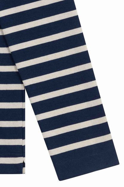 Marinière  Bleu marine à rayure rouge