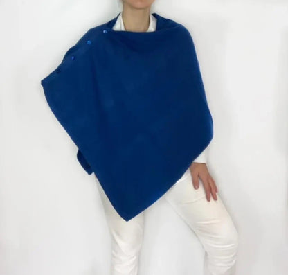 Poncho femme 1784 coloris Indigo