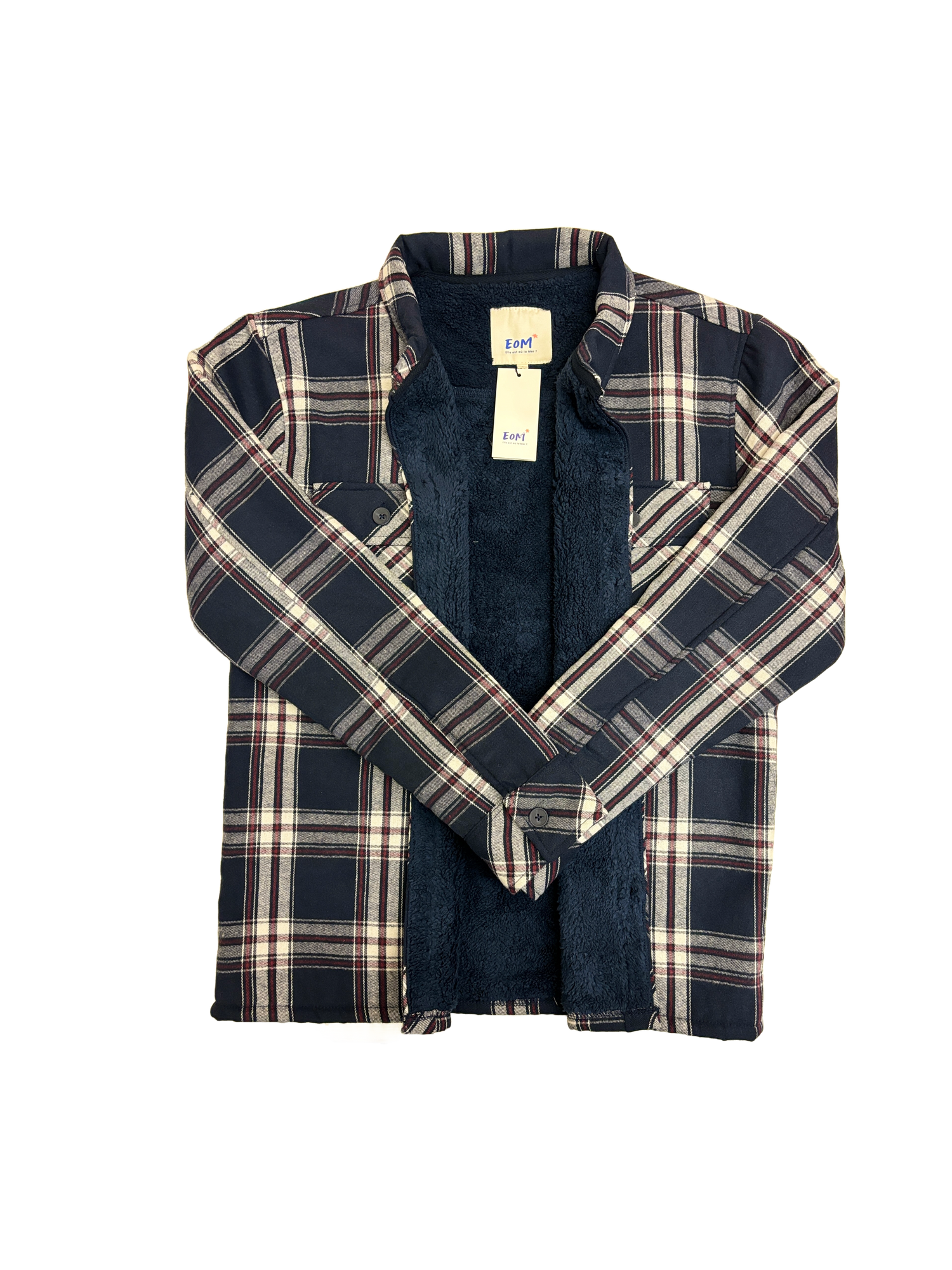 Veste à carreaux femme – modèle Vikolo – Elle est où la Mer