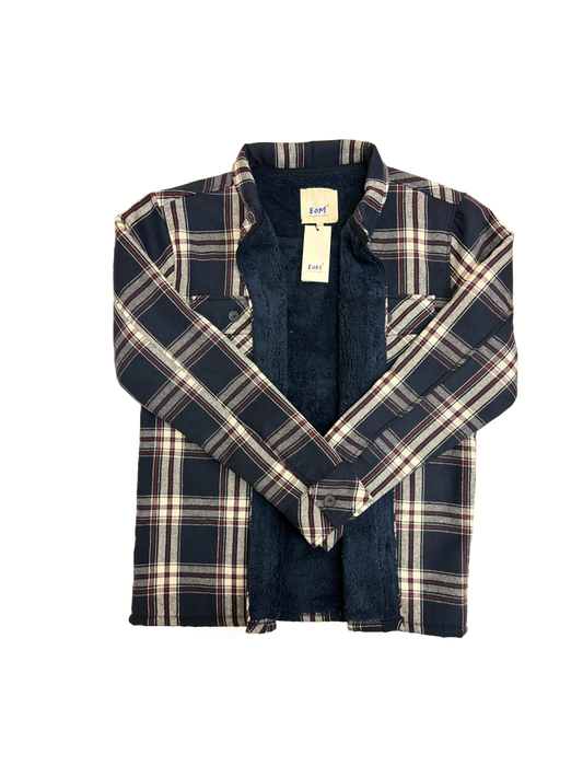 Veste à carreaux femme – modèle Vikolo – Elle est où la Mer