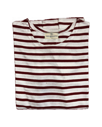 Marinière Win's Nautic Classique – Blanc/Rouge